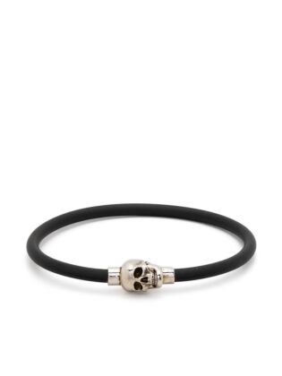 Cord skull bracelet