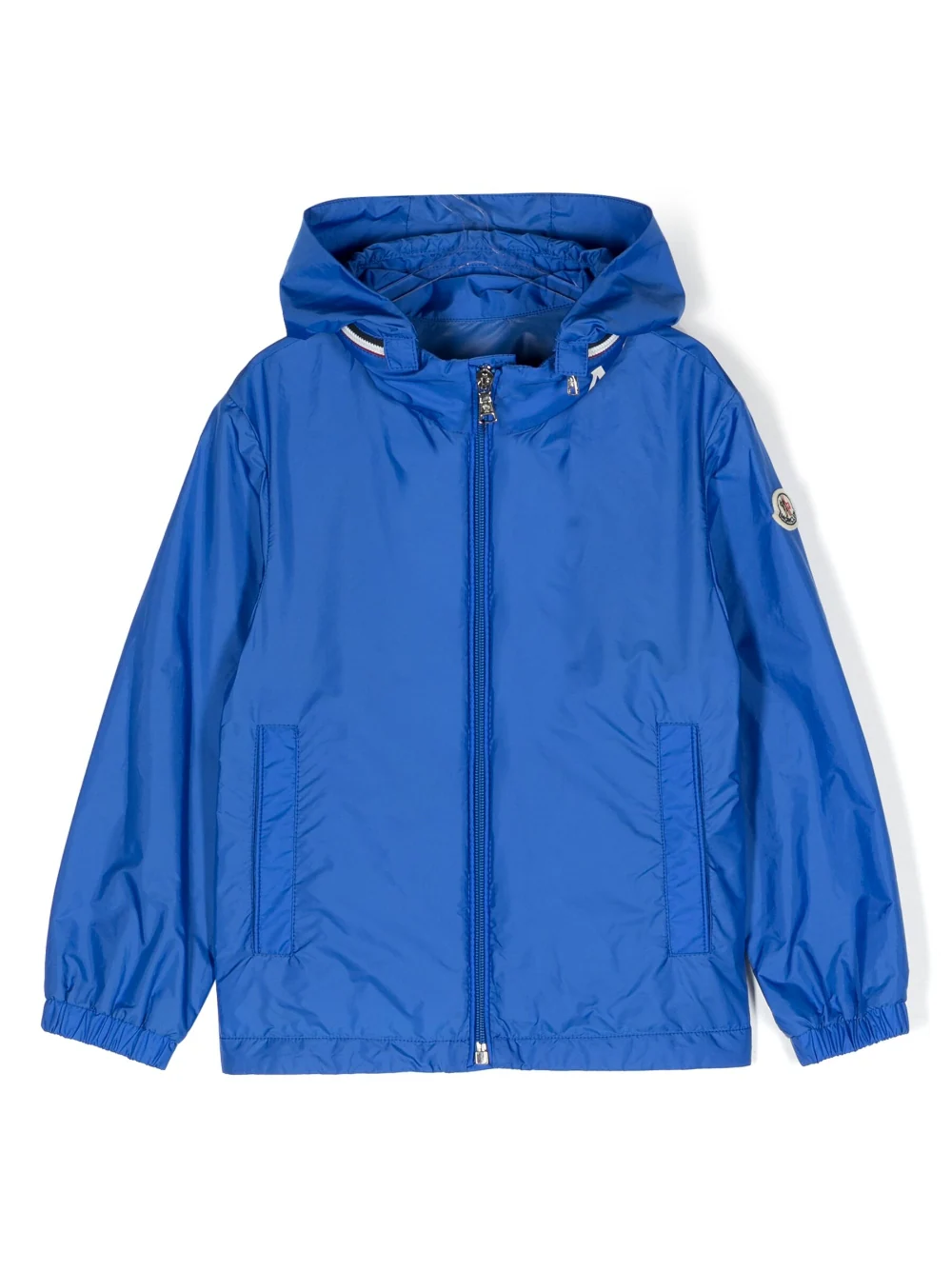 Moncler Kids' Blue Aidrian Hooded Jacket